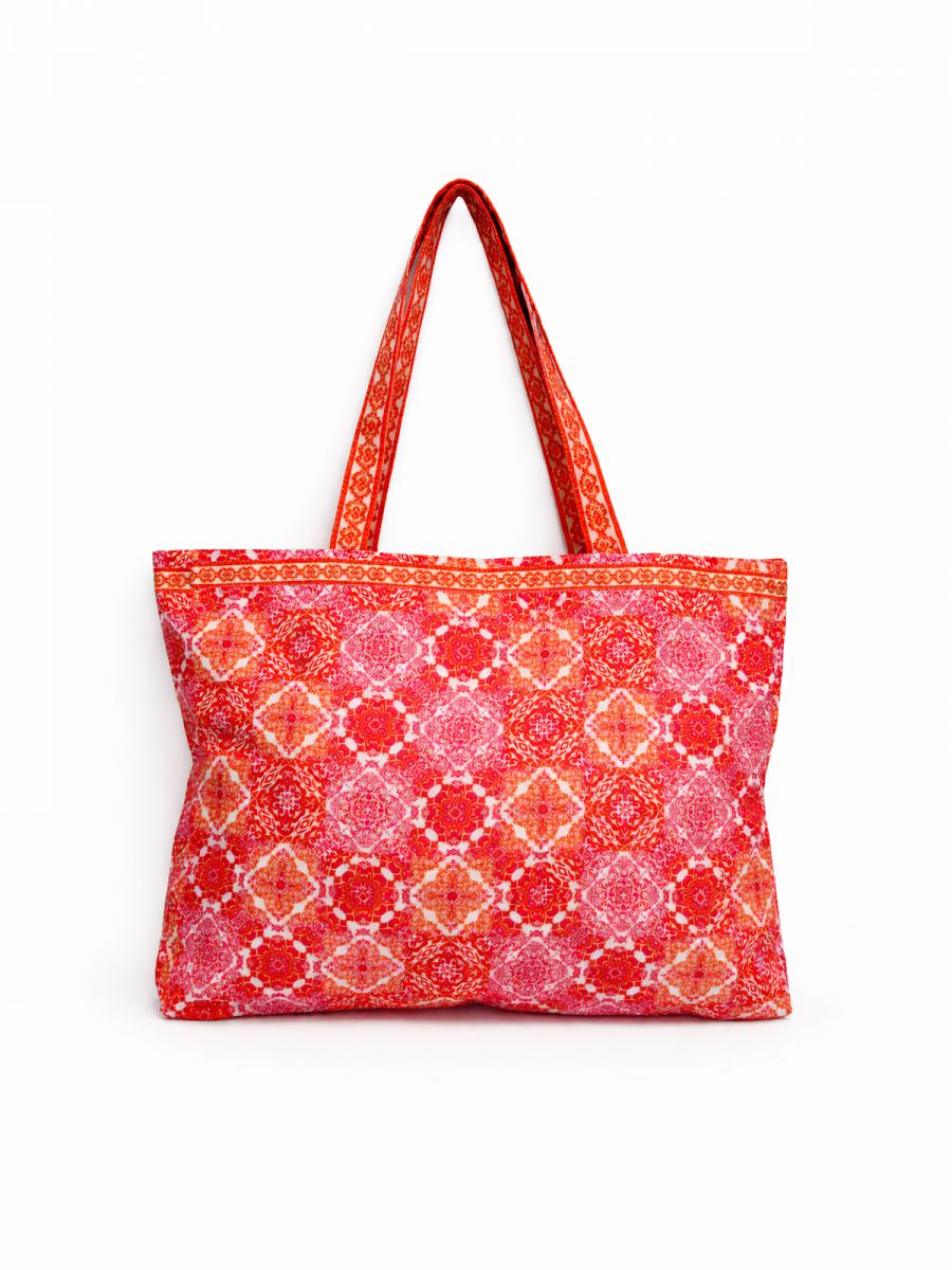 תיק מודפס קו קופה אופנתי