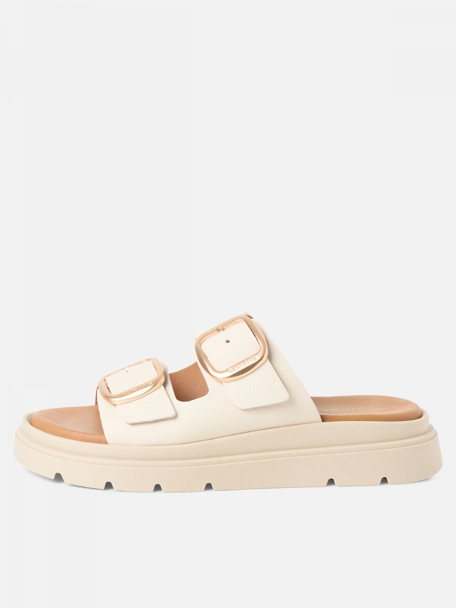 כפכפי נוחות מעור בעיצוב נקי ואופנתי. תמריס TAMARIS.