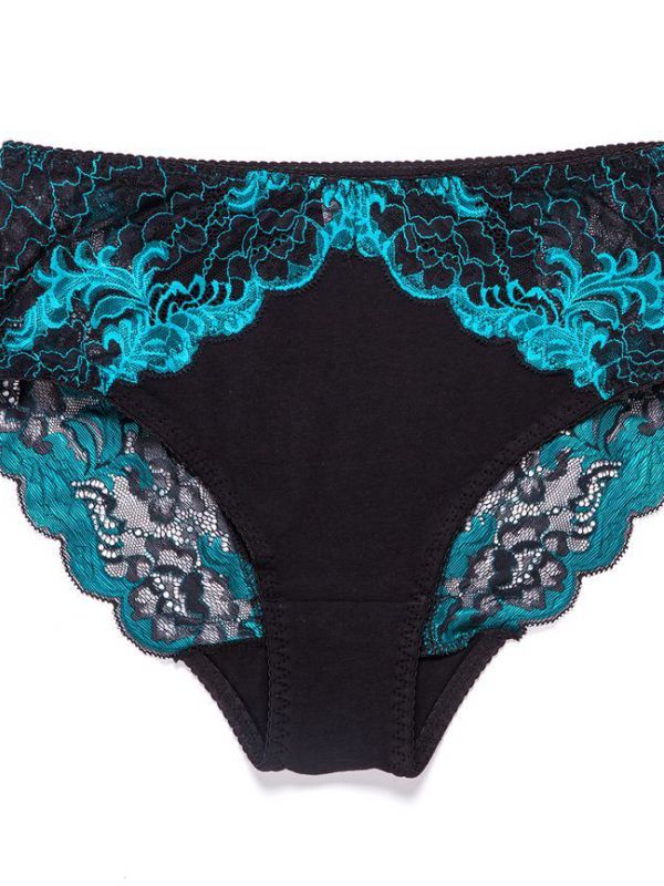 תחתוני כותנה תחרה עשירה