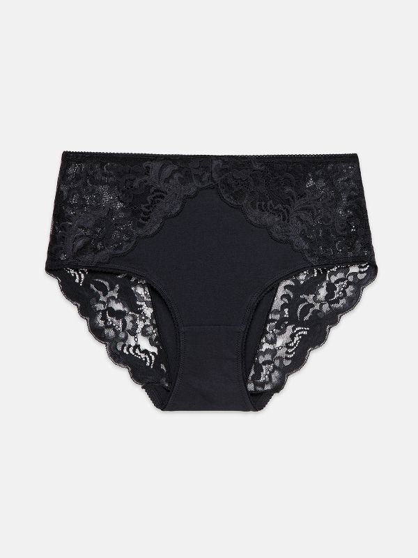 תחתוני כותנה תחרה עשירה