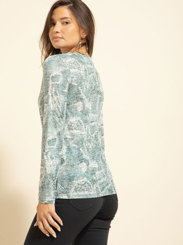 חולצת T צרובה עוגן