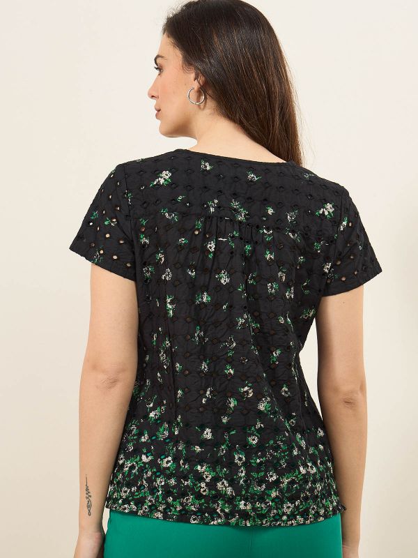 חולצה וואל רקומה  CO