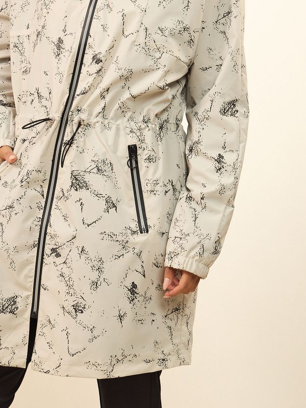 מעיל גשם מודפס