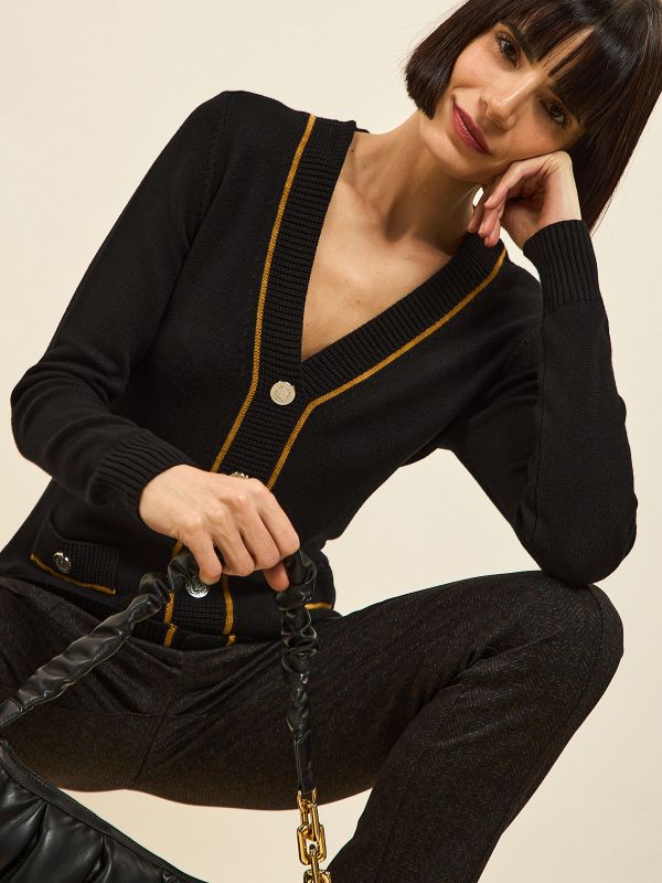 סריג דמוי קרדיגן