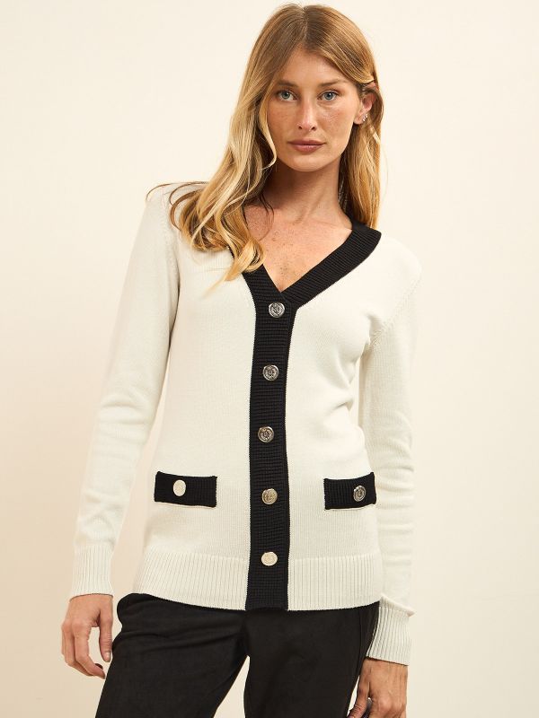 סריג דמוי קרדיגן