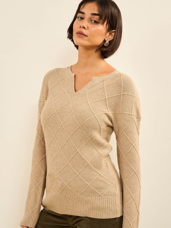 סריג בסריגת מעויינים