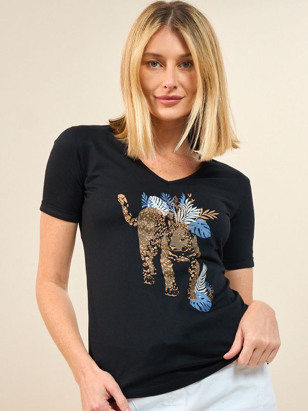 טי-שירט בייסיק  נמר