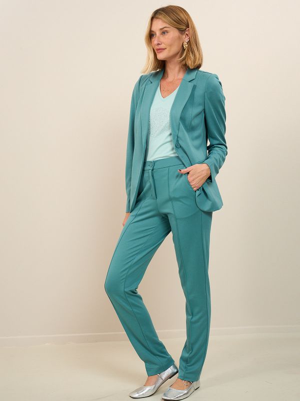 מכנסי ג’רסי מחויטים