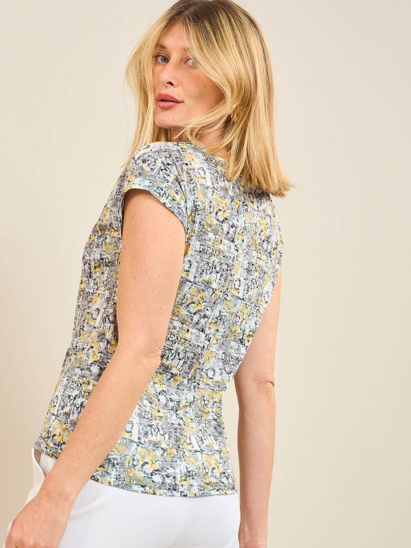 טי-שירט צרובה סירה