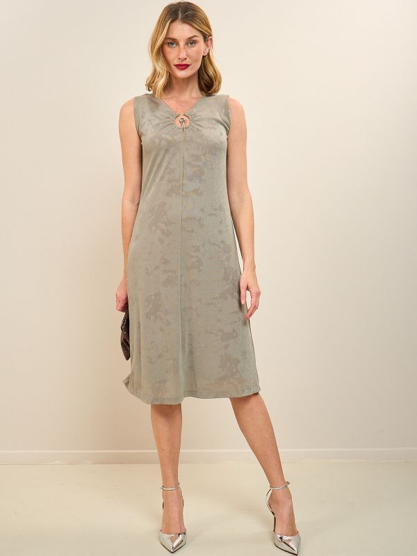 שמלה אלגנטית אבזם