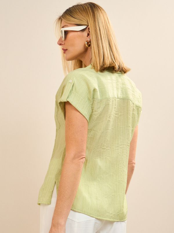 חולצת קימונו קימוט