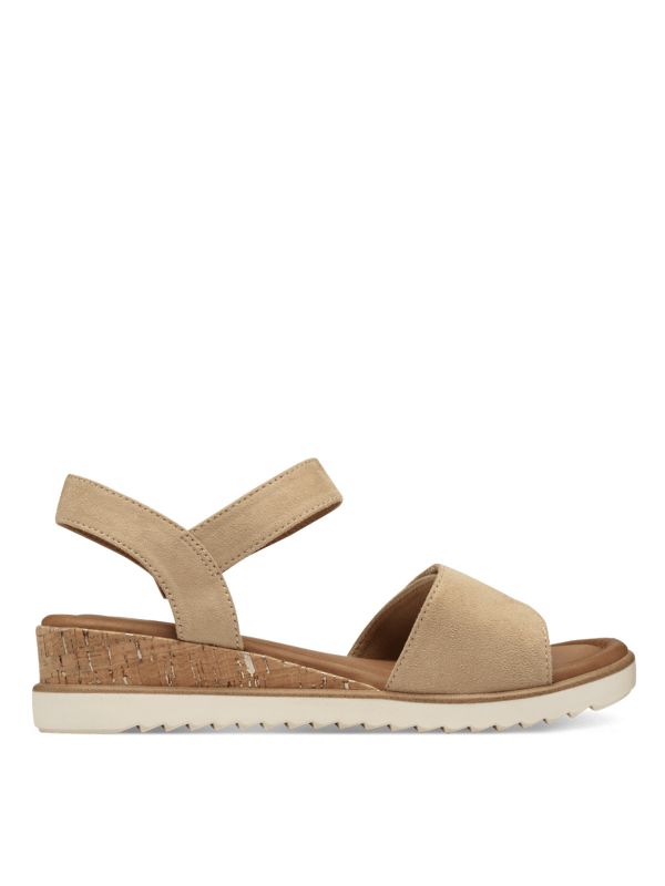 סנדלי נוחות סולית שעם רצועות מתכווננות תמריס Tamaris