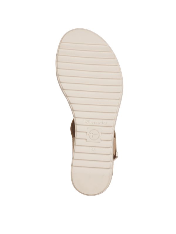 סנדלי נוחות סולית שעם רצועות מתכווננות תמריס Tamaris