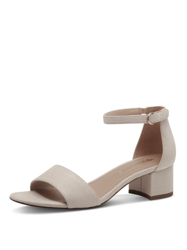 סנדלי עקב אבן בהיר תמריס Tamaris