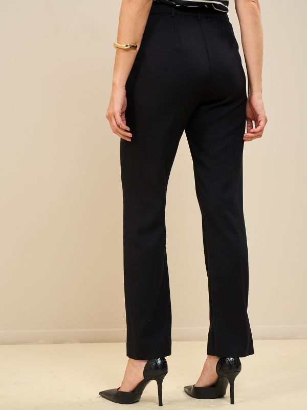 מכנסי ג’רסי ישר +גומי