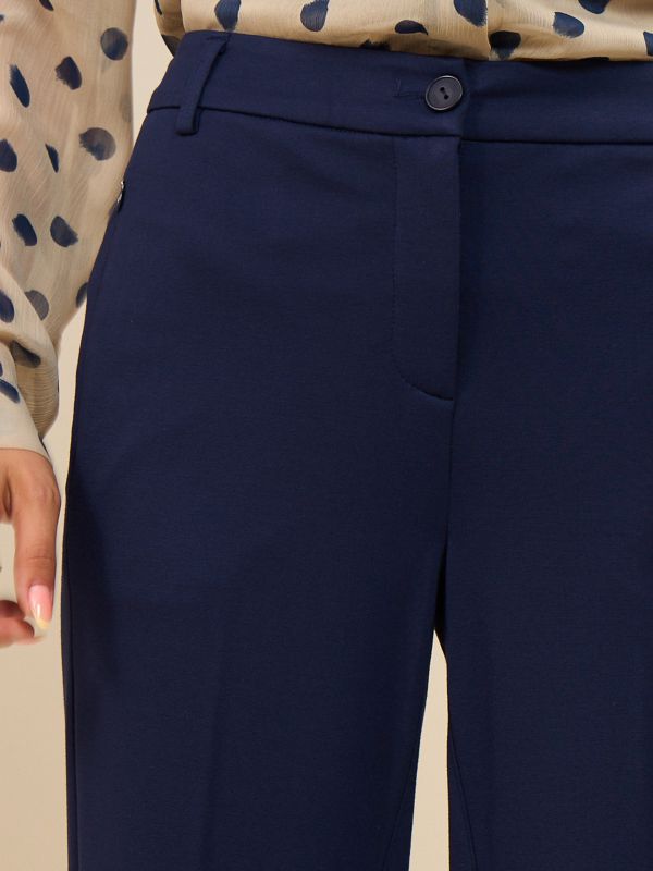 מכנסי ג’רסי ישר +גומי