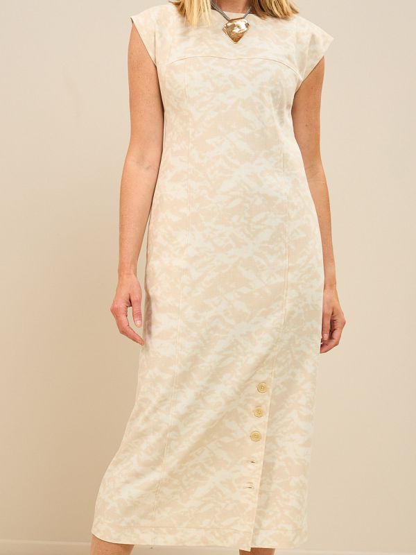 שמלה ישרה ארוכה