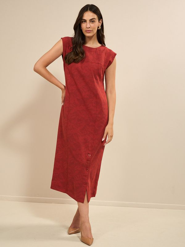 שמלה ישרה ארוכה