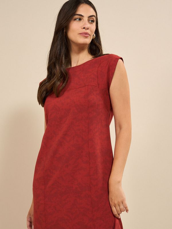 שמלה ישרה ארוכה