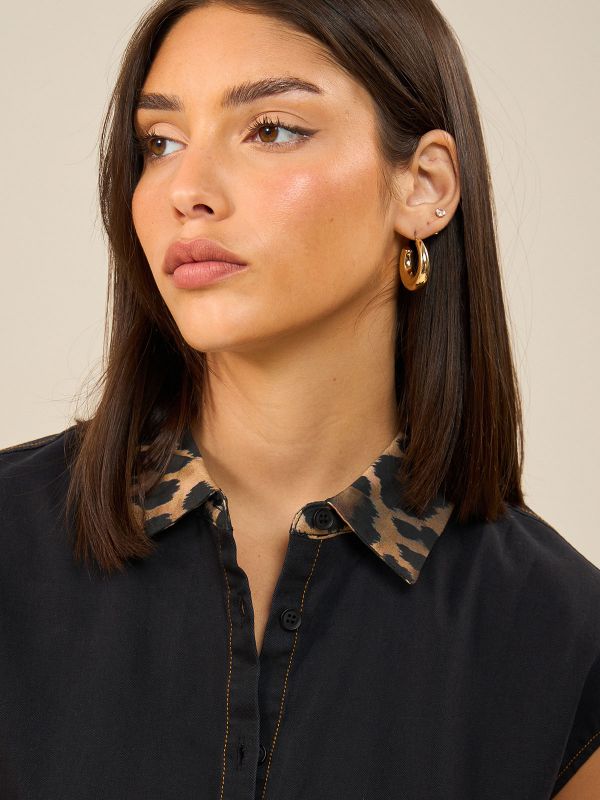 חולצת טנסל פסים או חלק