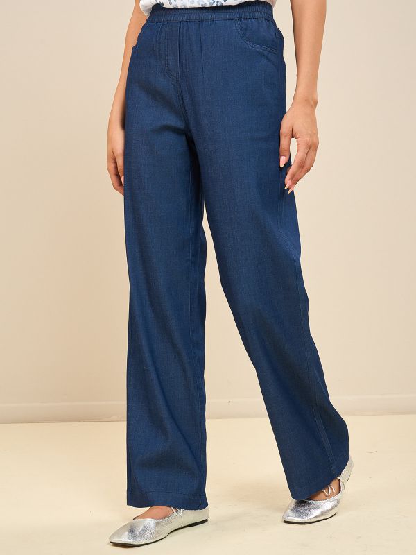 מכנסי טנסל עם גומי