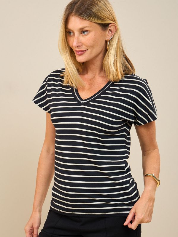 חולצת פרומו פס