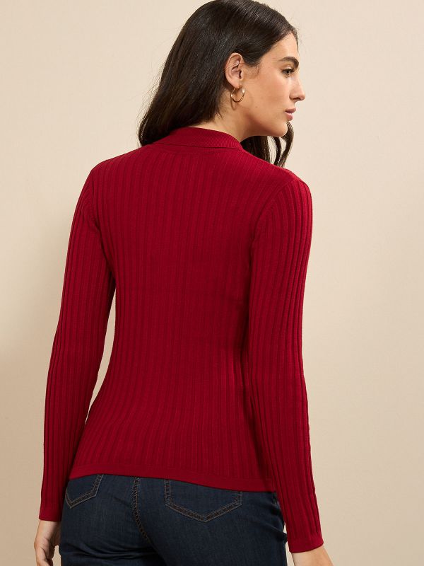 קרדיגן פרומו עם רוכסן