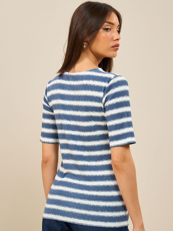 טי שרט- דפוס פסים