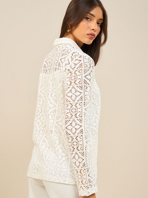 חולצה מכופתרת קרושה