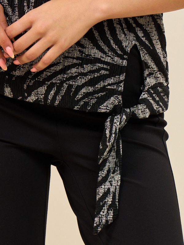 TS עם קשירה מודפסת