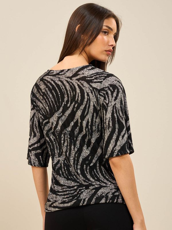 TS עם קשירה מודפסת