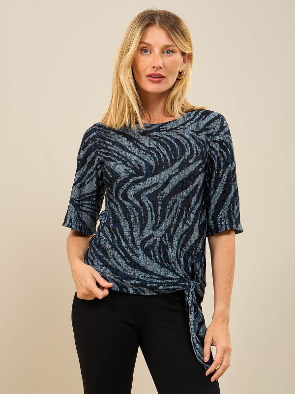 TS עם קשירה מודפסת