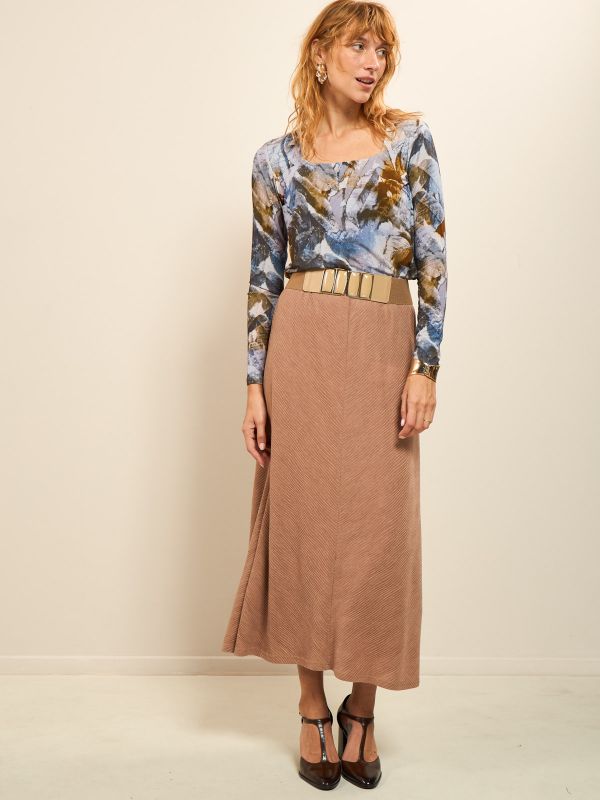 חצאית 4 חלקים    דיאגונל