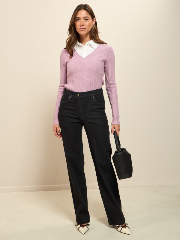 מכנסי ג’ינס עם גומי