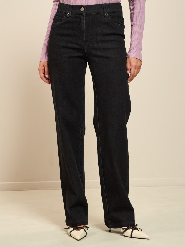 מכנסי ג’ינס עם גומי