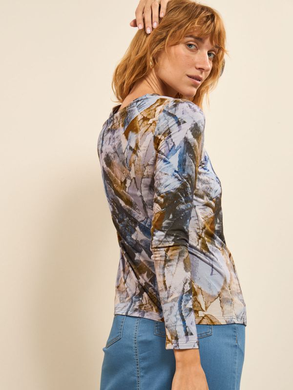 TS מודפסת מחשוף מרובע