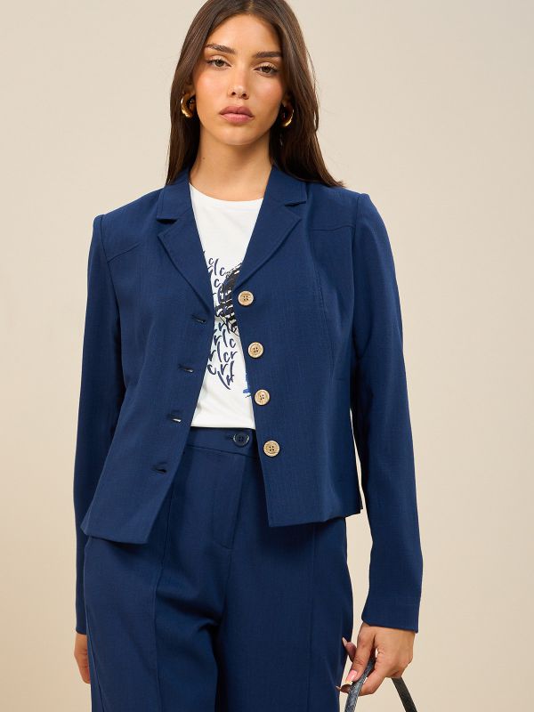 ז’קט מחוייט קצר