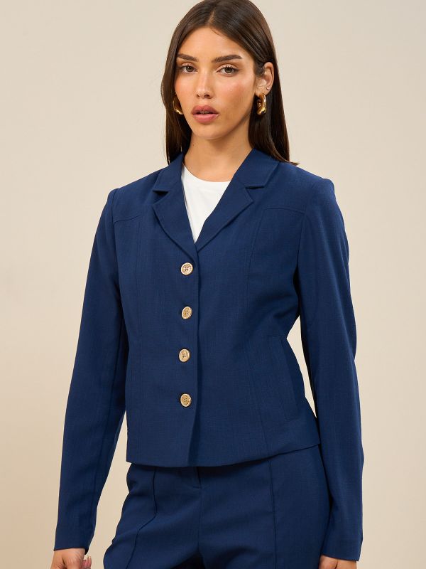 ז’קט מחוייט קצר