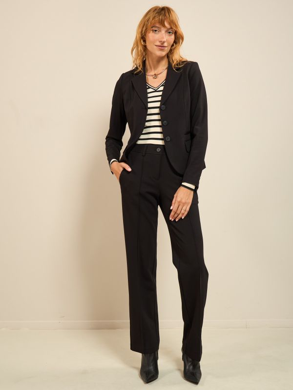 בלייזר ג’רסי ארוך