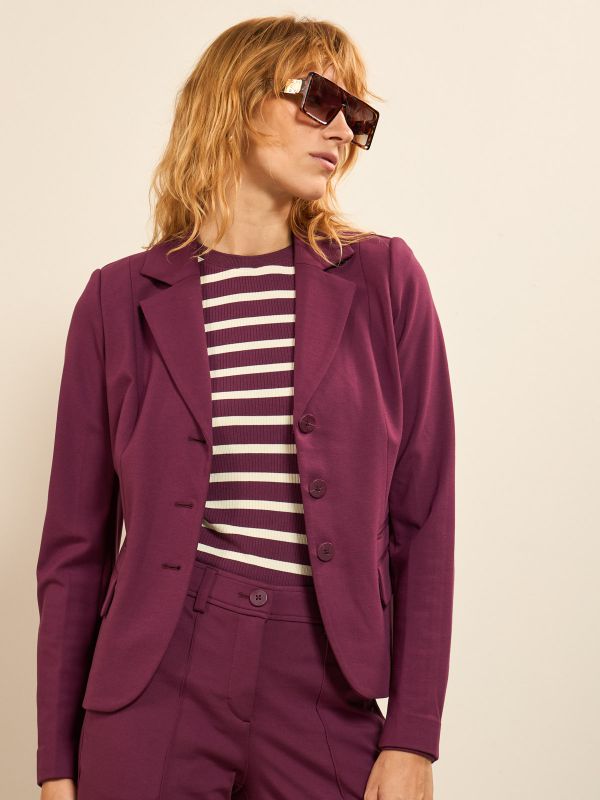 בלייזר ג’רסי ארוך