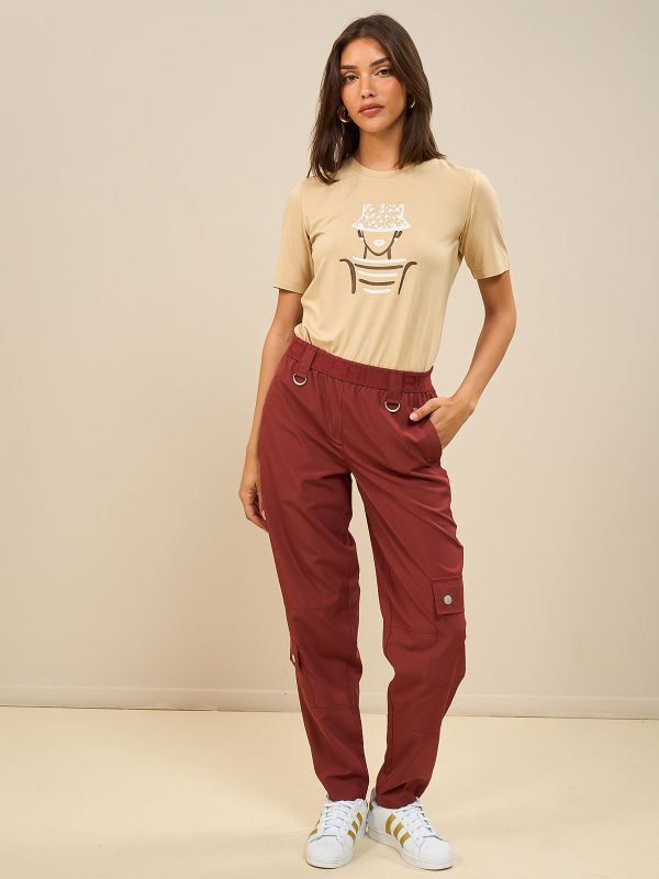 מכנסי דליקסי עם גומי וכיס