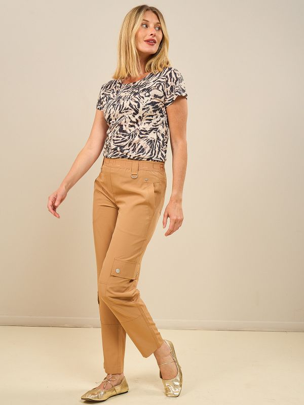 מכנסי דליקסי עם גומי וכיס