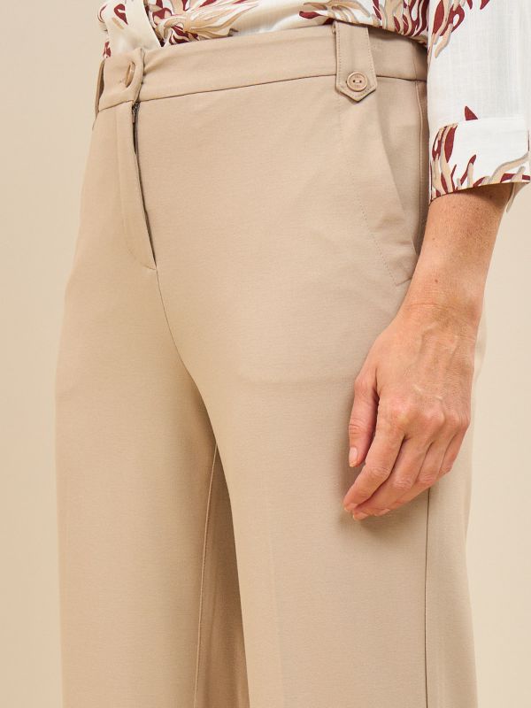 מכנסי ג’רסי מתרחב +גומי