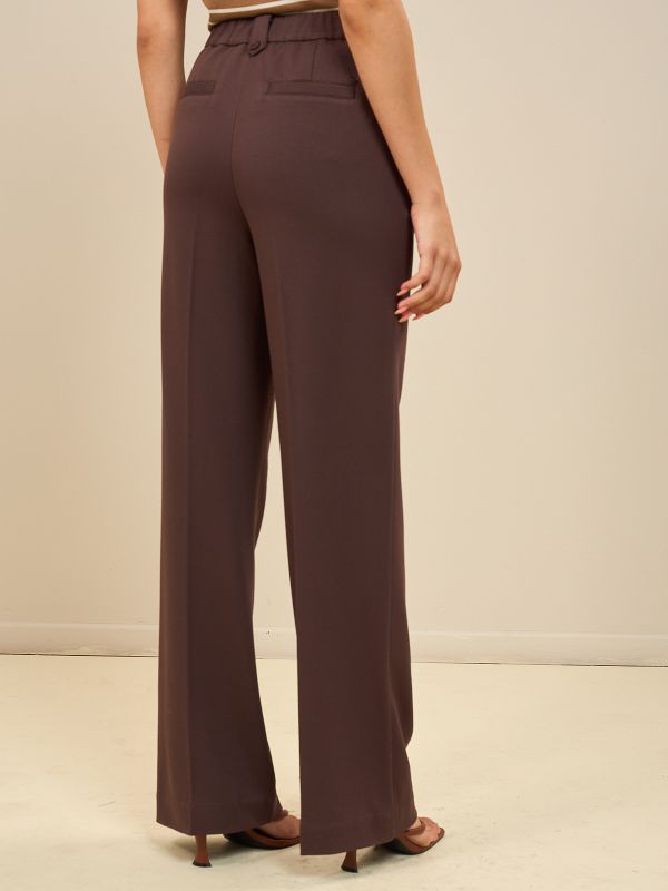 מכנסי ג’רסי מתרחב +גומי