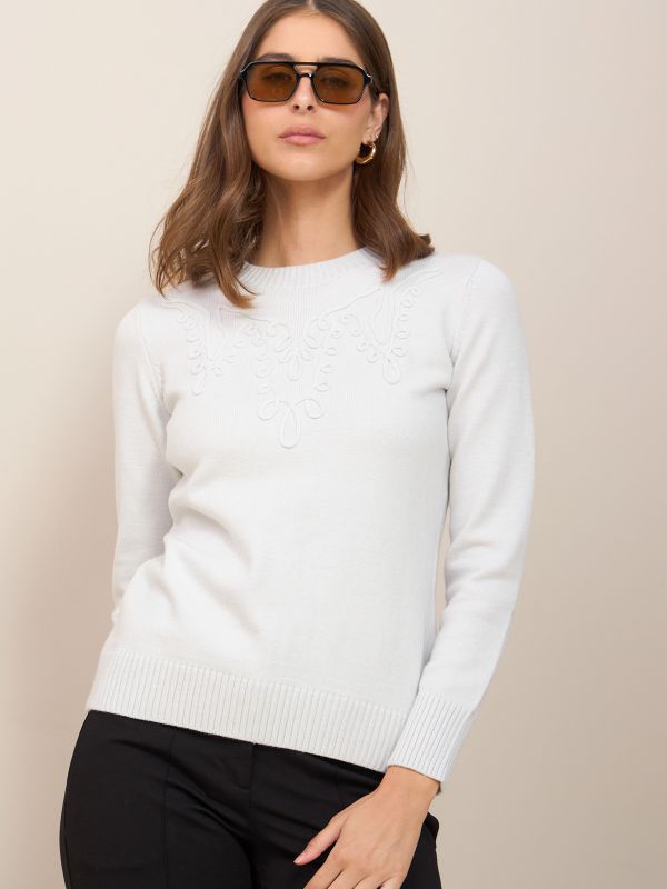 סריג שילוב ריקמה