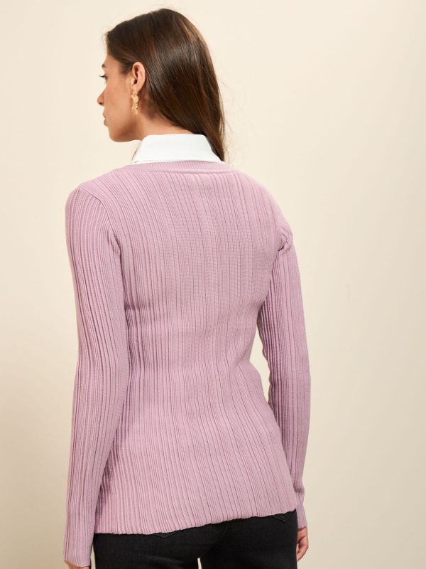 סריגי ריב חולצה