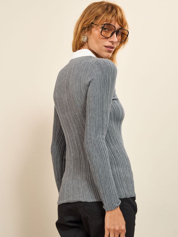 סריגי ריב חולצה