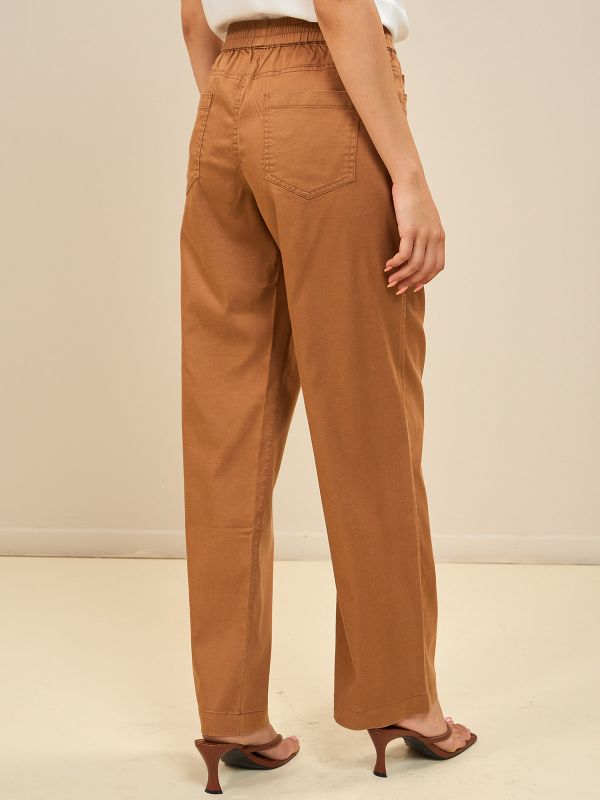 מכנסי טנסל עם גומי