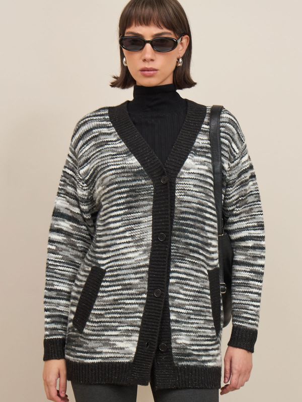 קרדיגן מולטי קולור