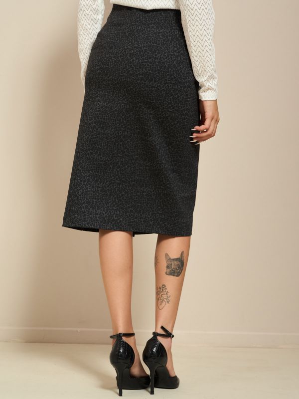 חצאיוית ג’רסי מודפס